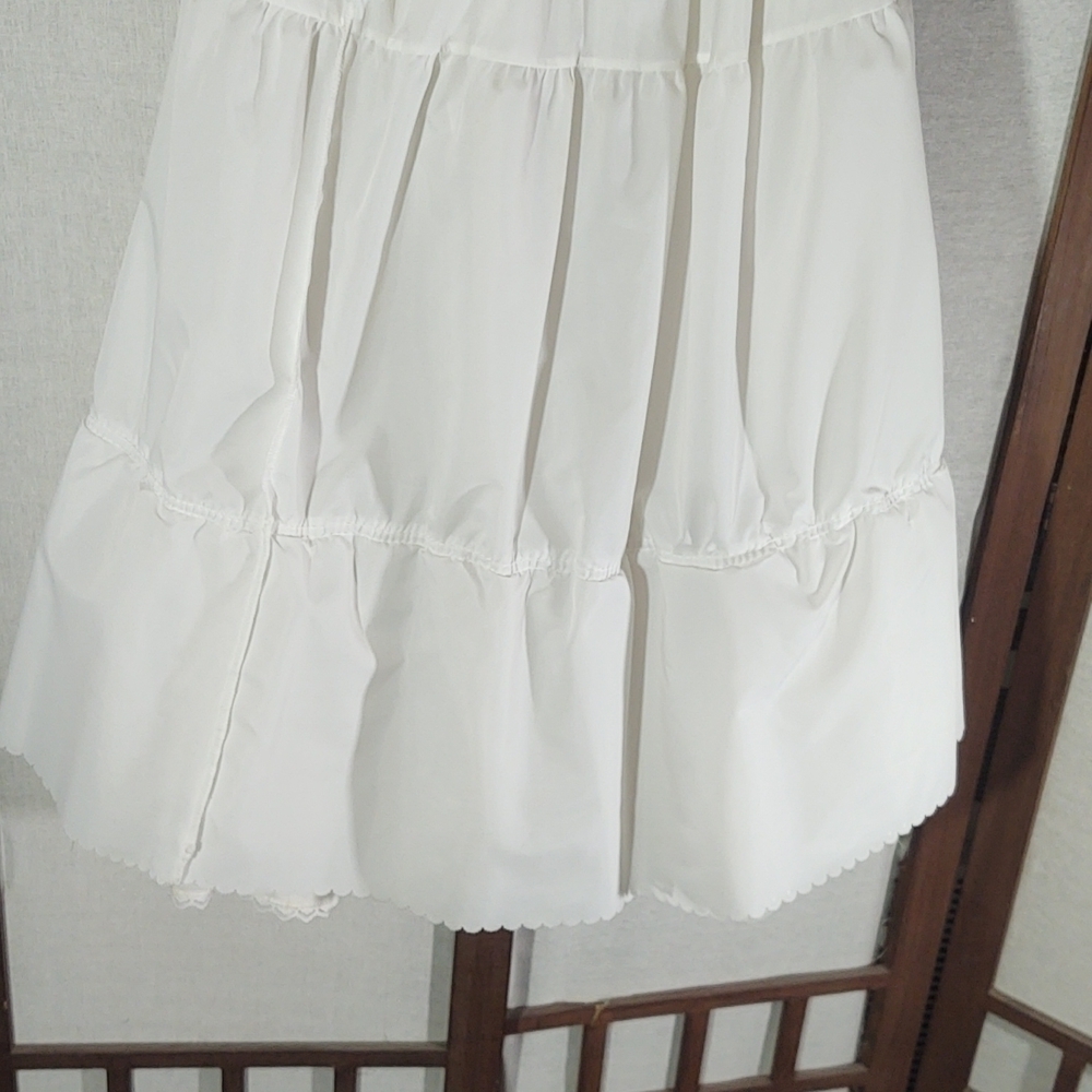 Vintage Midi Length Crinoline Slip Skirt Sz M - Picture 6 of 8